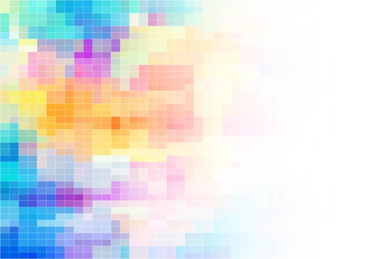 Vecteur gratuit mosaïque abstraite fond géométrique coloré
