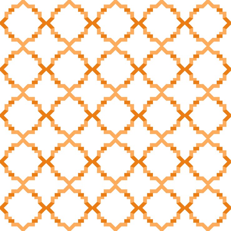Vecteur gratuit motif arabesque complexe design plat