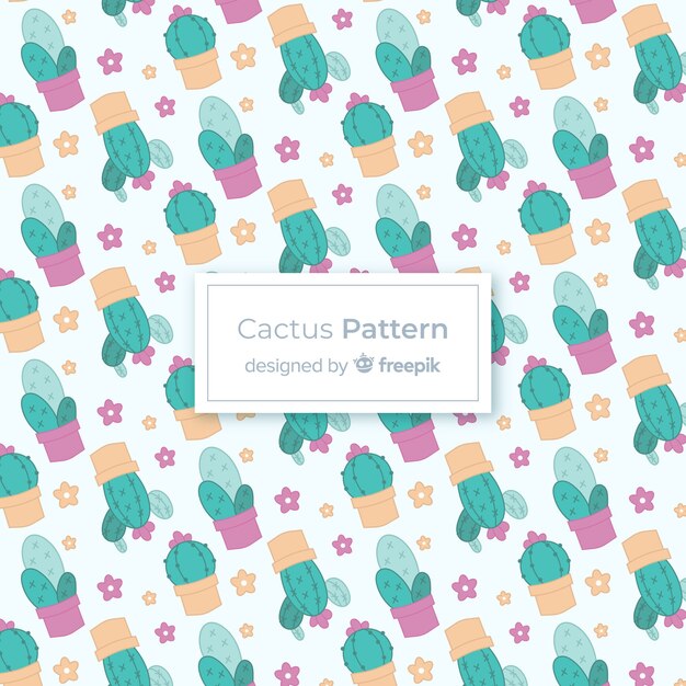 Motif de cactus