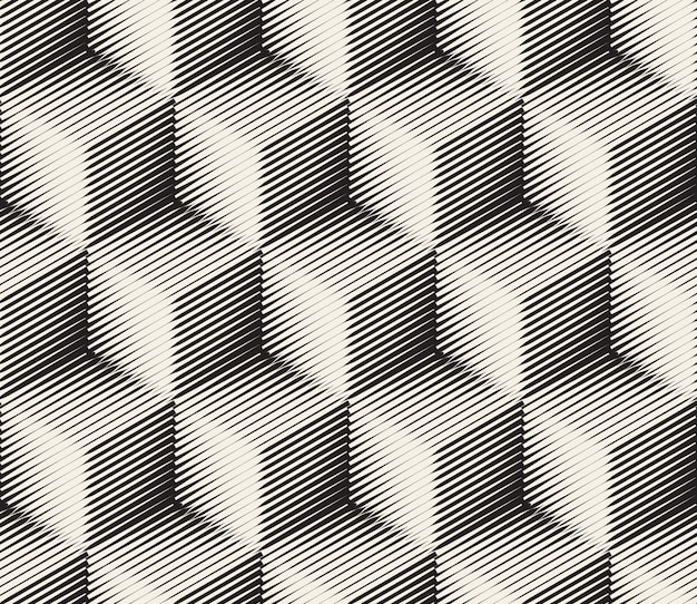 Motif des carrés abstraits