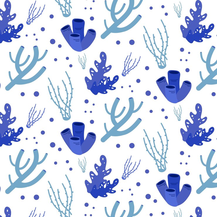 Vecteur gratuit motif corail