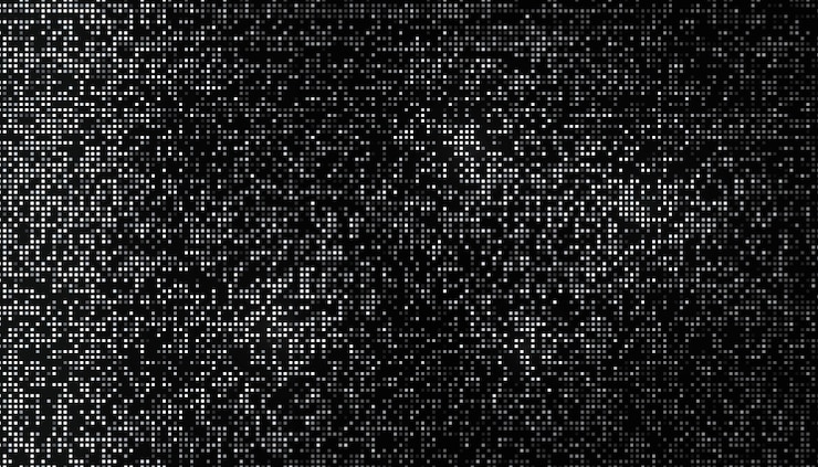 Vecteur gratuit motif de demi-teintes brillant en petit carré