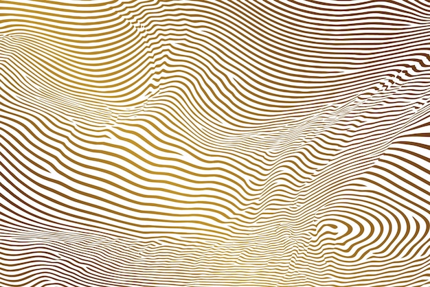 Vecteur gratuit motif esthétique de vague de vapeur de couleur or