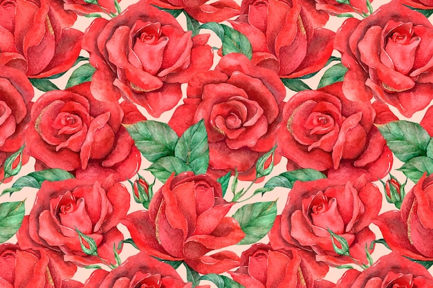 Motif de fond rose rouge