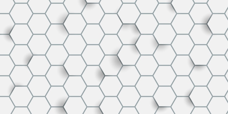 Vecteur gratuit motif hexagonal
