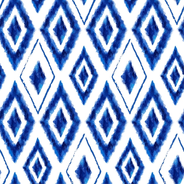 Motif shibori aquarelle