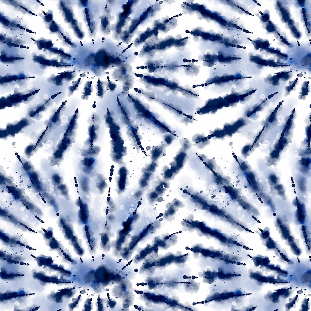 Motif Shibori Aquarelle