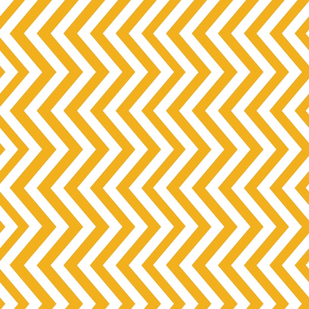 Vecteur gratuit motif zigzag sans couture jaune moutarde