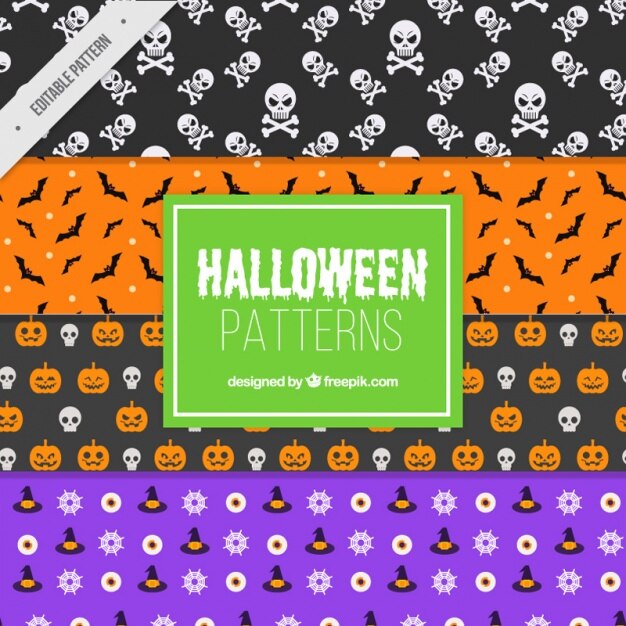 Motifs décoratifs de halloween