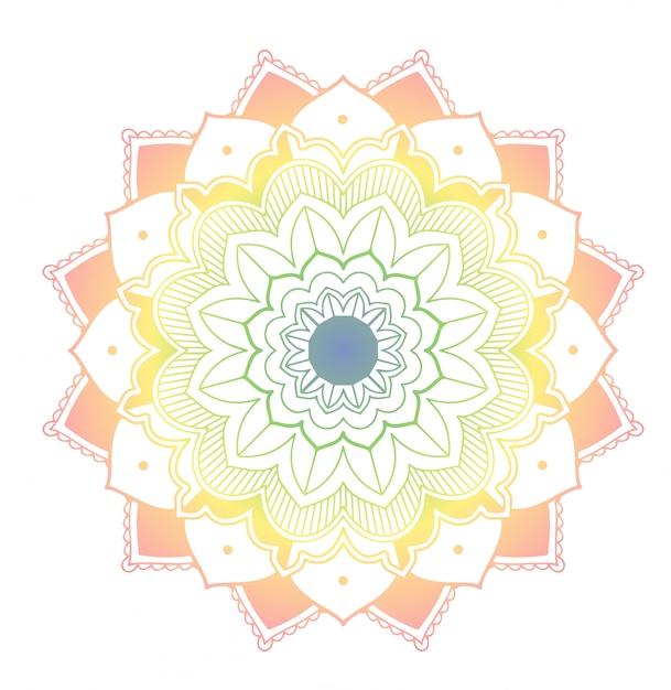 Vecteur gratuit motifs de mandala