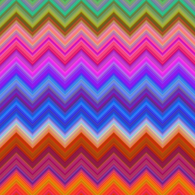 Multicolor zig zag backround