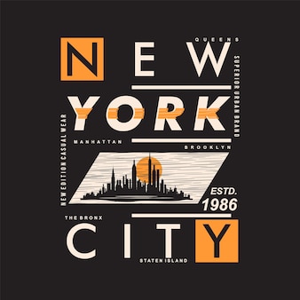 New york city culture supérieure typographie graphique vecteur illustration de conception de t-shirt