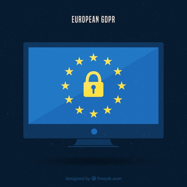 Nouveau Concept Gdpr Européen