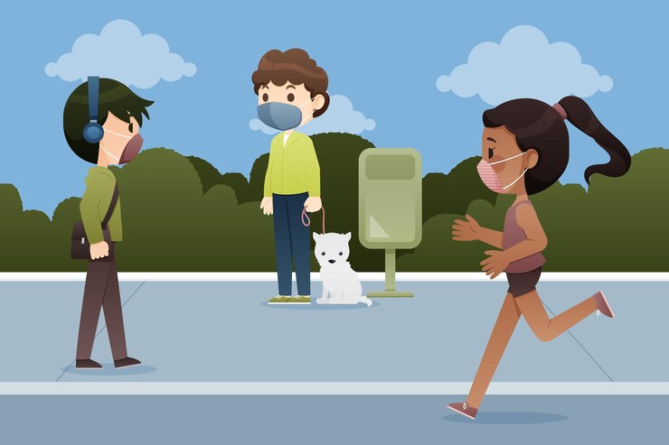 Vecteur gratuit nouveau concept de scènes normales