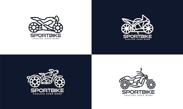 Nouveaux designs de logo de vélo de sport