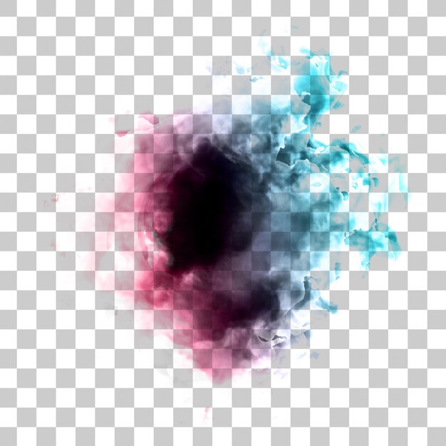 Nuage de couleurs vectorielles.