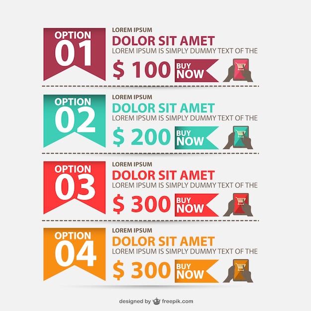 Options D'achats Infographie