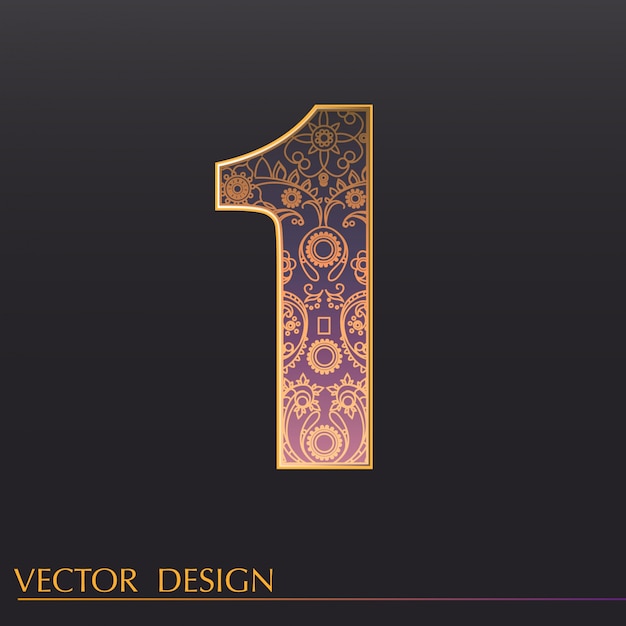 Vecteur gratuit ornamental 1 background