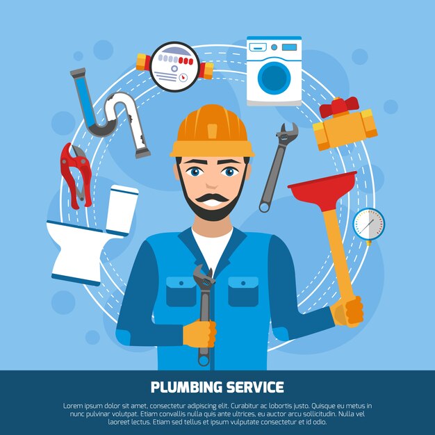 Outils de service de plomberie