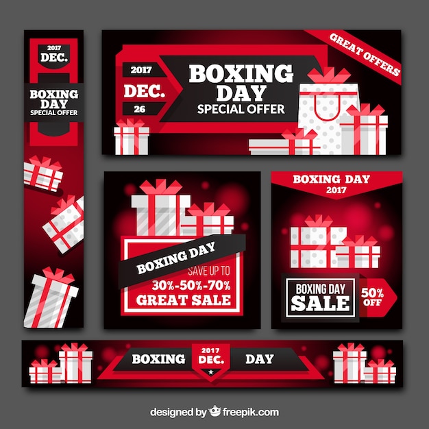 Pack De Bannières De Boxe