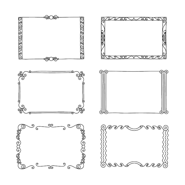 Pack De Cadres Décoratifs élégants