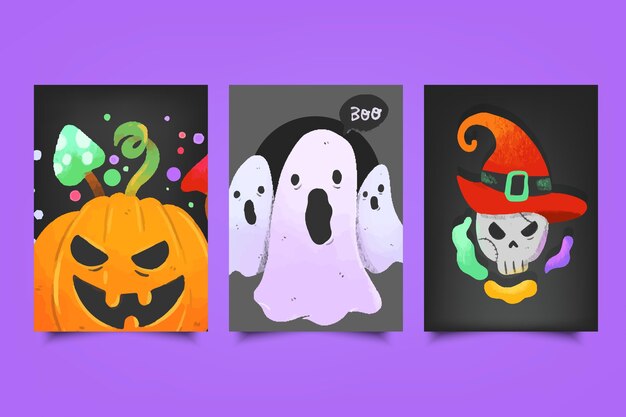 Pack De Cartes Du Festival D'halloween