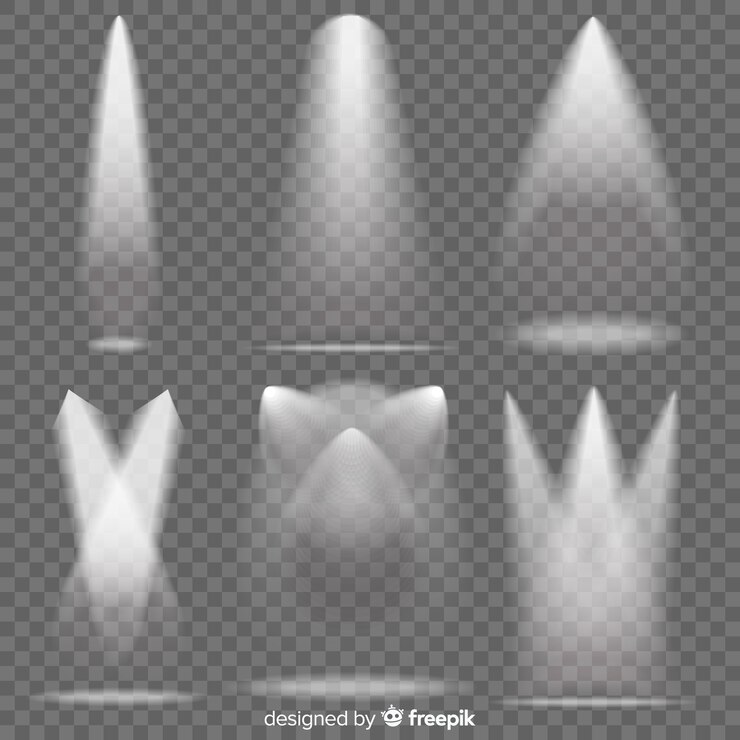 Vecteur gratuit pack d&#39;illumination de scènes réalistes