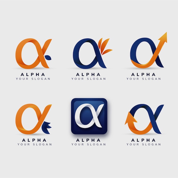 Pack De Logos Alpha Plats