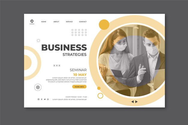 Page de destination des statistiques commerciales générales