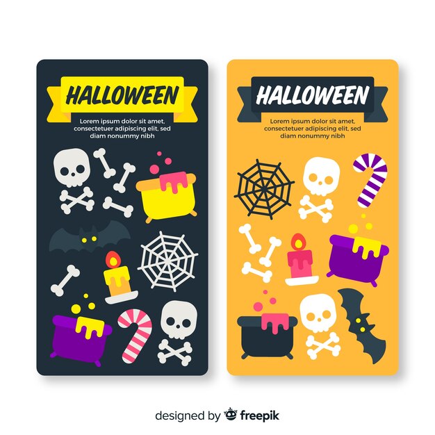 Paquet De Cartes D'halloween