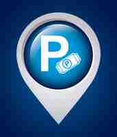 Vecteur gratuit parking