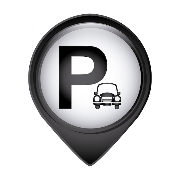 Vecteur gratuit parking