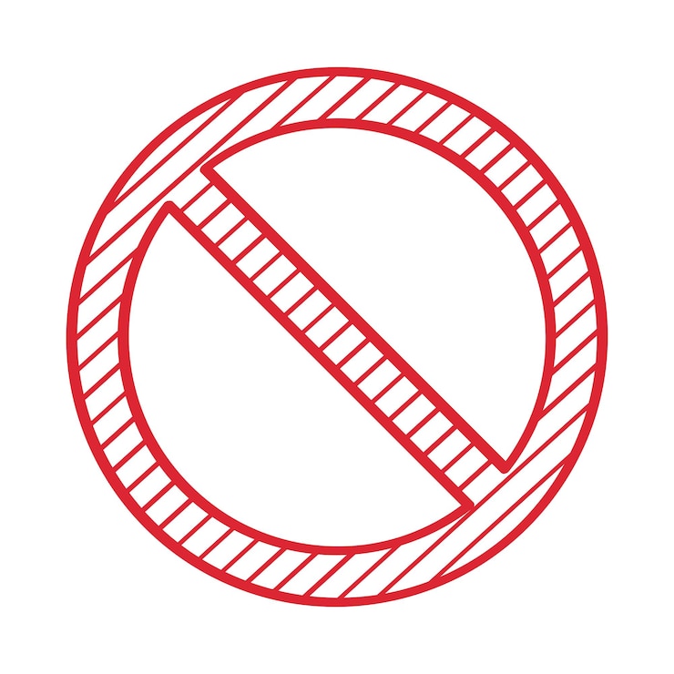 Vecteur gratuit pas de style de doodle de signe