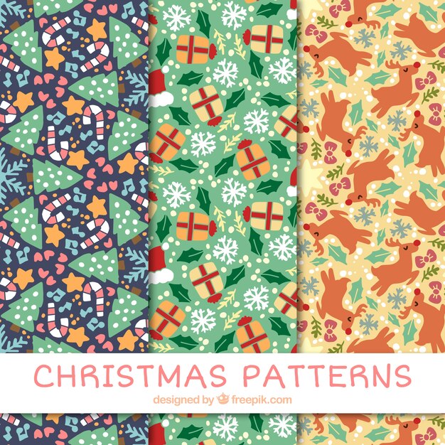 Patterns d&#39;articles de Noël