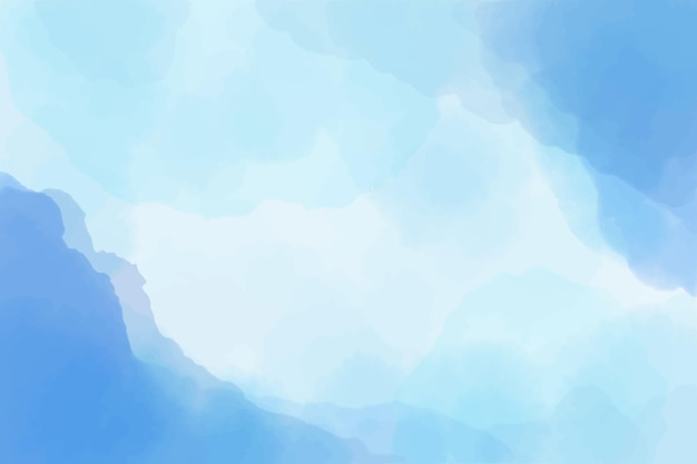 Peint à la main aquarelle abstrait aquarelle