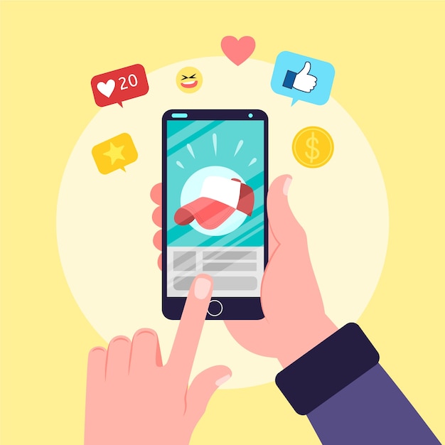 Personne, tenue, téléphone, applications