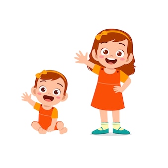Heureux Enfant Mignon Garcon Et Fille Avec Maman Et Papa Vecteur Premium Heureux Enfant Mignon Garcon Et Fille Avec Maman Et Papa Vecteur Premium
