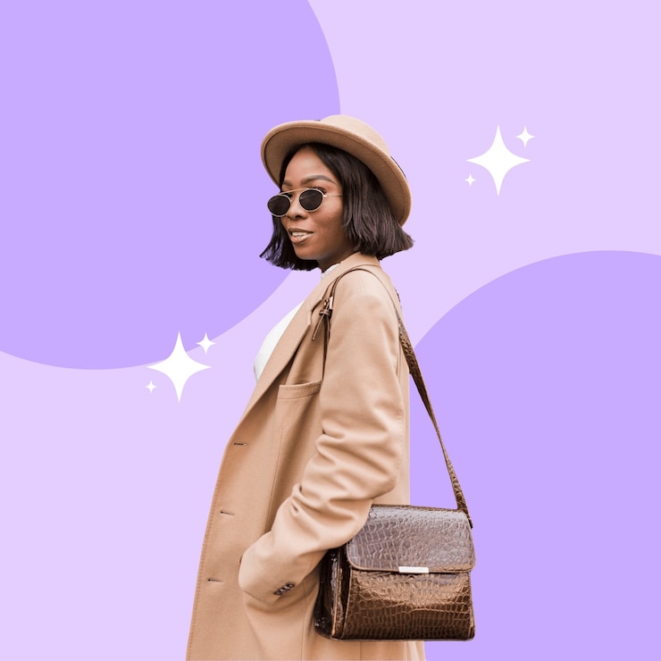 Vecteur gratuit la photo de profil esthétique de la fille de la mode discorde pastel