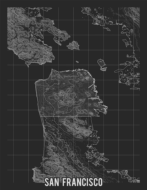 Plan De La Ville De San Francisco.