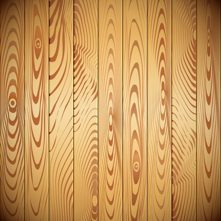 Vecteur gratuit planches de bois réalistes