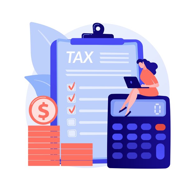 Planification des dépenses mensuelles. Rappel de rendez-vous. Délai de paiement, travailleur avec calendrier, calendrier de l'organisateur. Compte à rebours avant le jour de paie. Illustration de métaphore de concept isolé de vecteur.