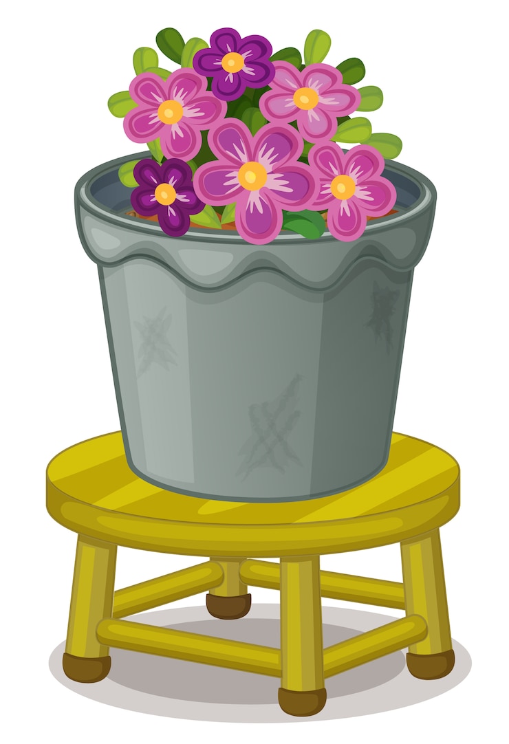 Vecteur gratuit plante en pot