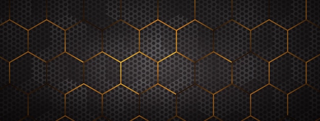point de demi-teinte avec fond de filets hexagonaux dorés