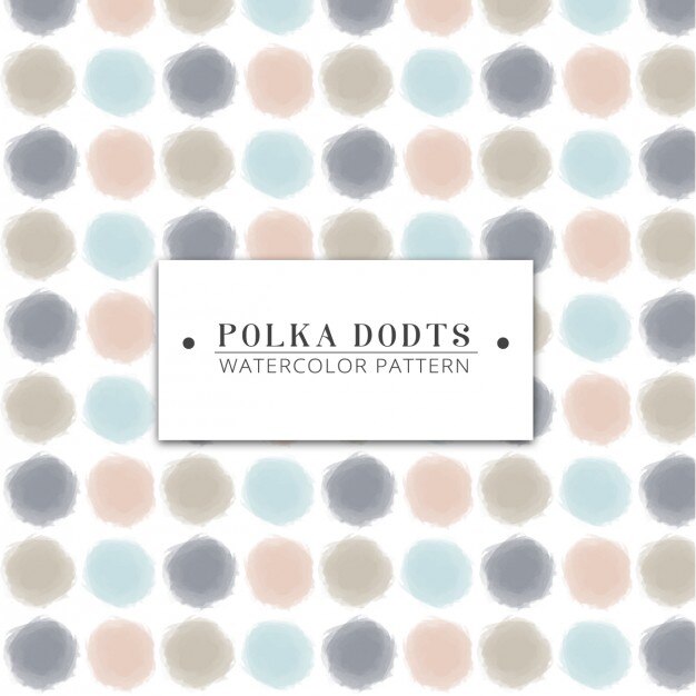 Pois Motif Aquarelle