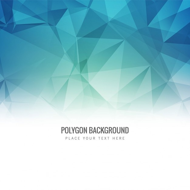 Vecteur gratuit polygon fond