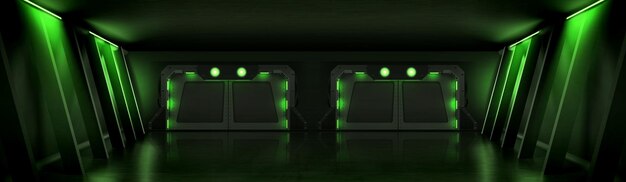 Portes métalliques de vaisseaux spatiaux ou de laboratoires