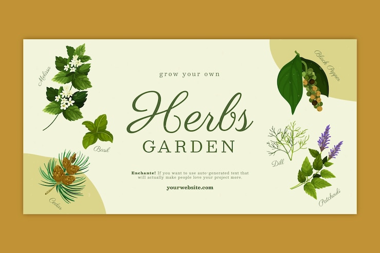 Vecteur gratuit poste facebook de jardinage plat dessiné à la main