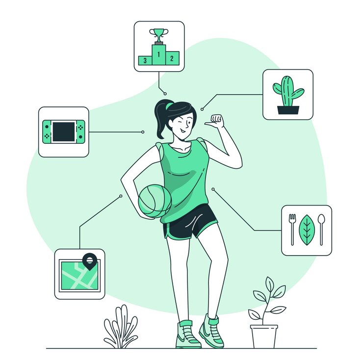 Vecteur gratuit à propos de moi concept illustration