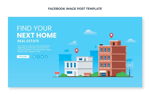 Publication Facebook Immobilier