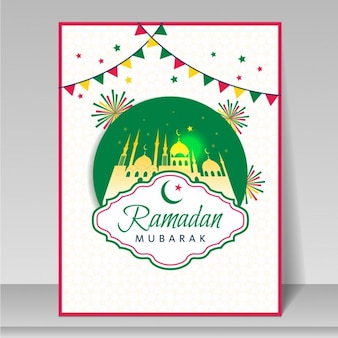 Ramadan carte de voeux